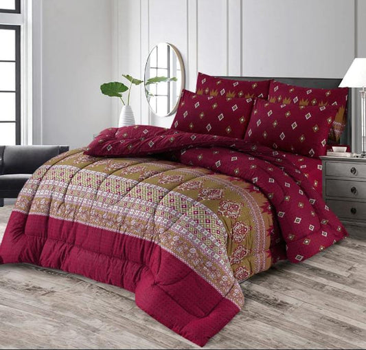 CrimsonSoul- 7pcs Summer Comforter Set (Light Filling)