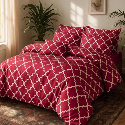 LAAL CHECK -8pcs Summer Comforter Set (Light Filling)