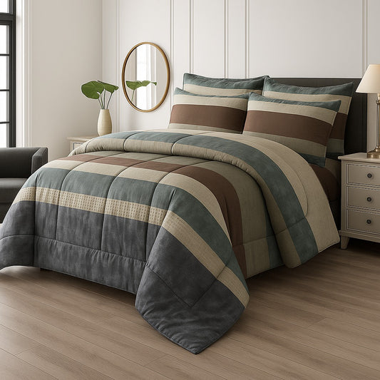 BASIC- 6pcs Summer Comforter Set (Light Filling)