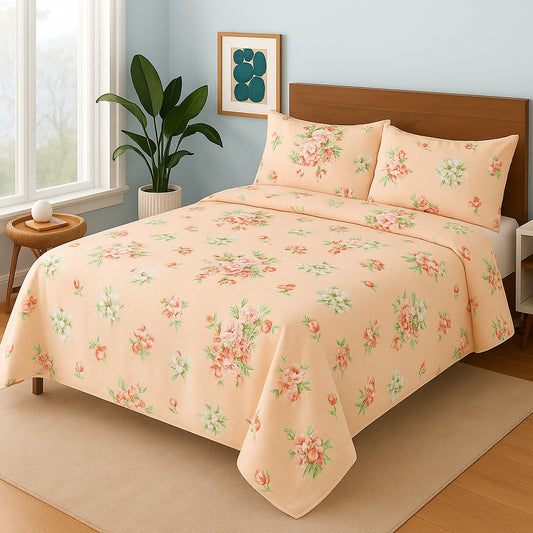 MULTI LEAVES- Bedsheet Set