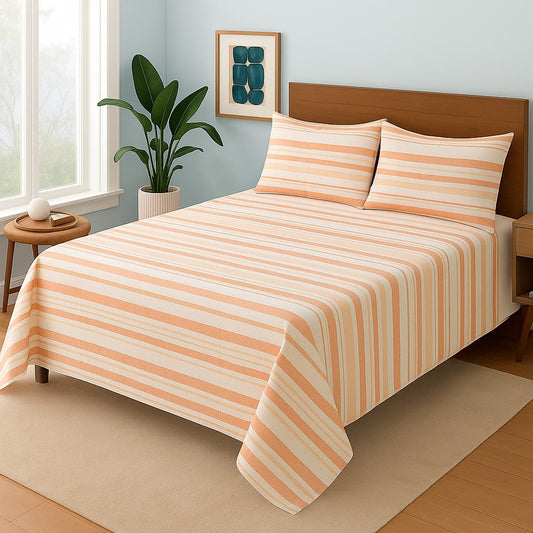 ORANGE - Bedsheet Set