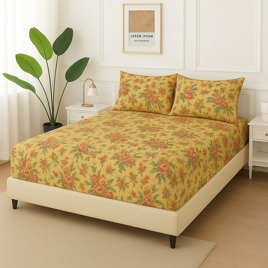 BROWNY- Fitted Bedsheet Set