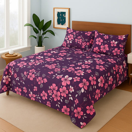 TULIPS FLOWER- Bedsheet Set