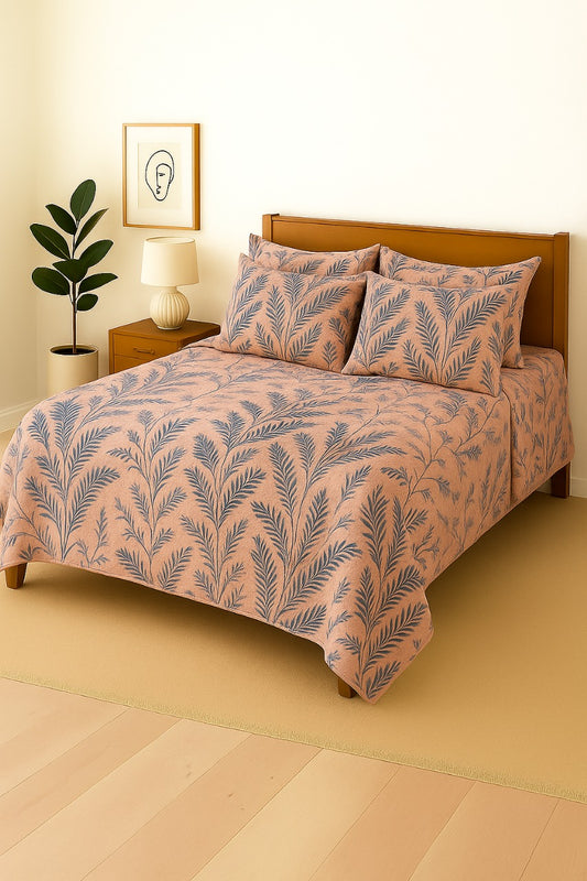 PICKACHU- Bedsheet With 4 Pillow Covers