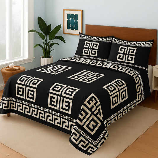 BLACK GUCCI- Bedsheet Set