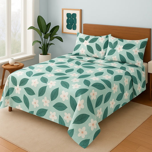 GREEN PATTA - Bedsheet Set