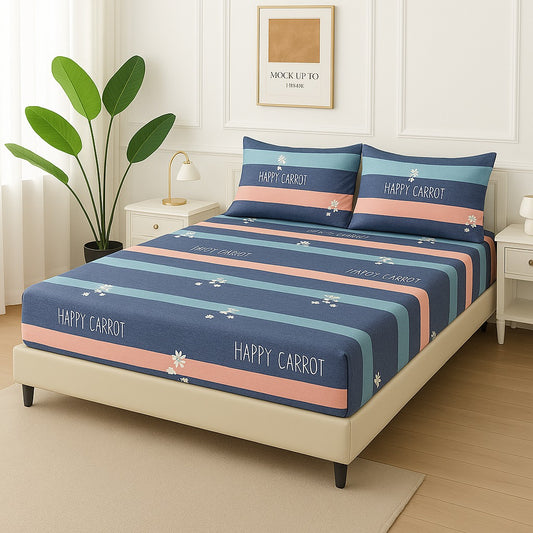 HARRY CARROT- Fitted Bedsheet Set