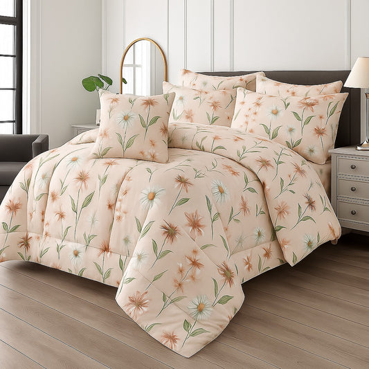 DAISY- 7pcs Summer Comforter Set (Light Filling)