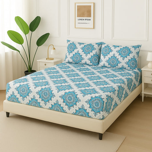 BLUEEN - Fitted Bedsheet Set