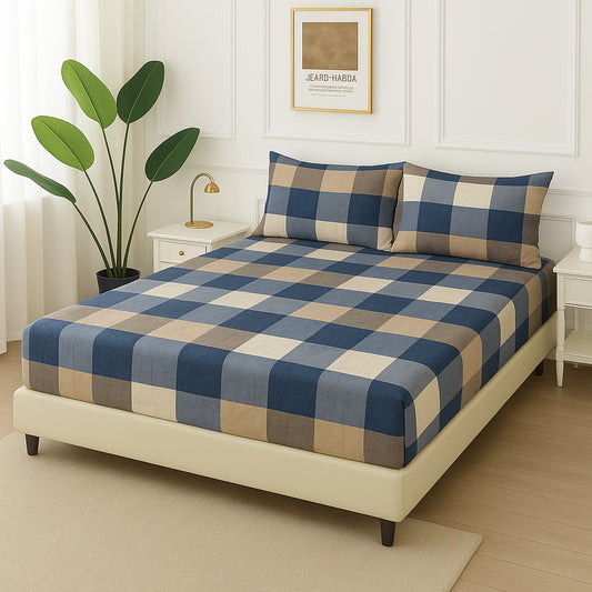 BOX CHECK- Fitted Bedsheet Set