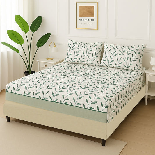 BORDER - Fitted Bedsheet Set