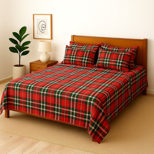 TWINKLE - Bedsheet With 4 Pillow Covers