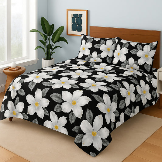 BLACK TULIP- Bedsheet Set
