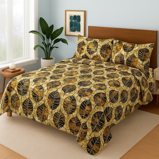 BUNCH LEAVES- Bedsheet Set