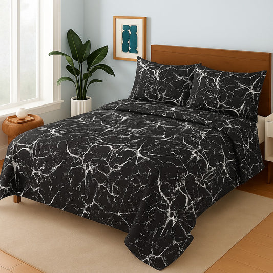 BLACK ELECTRIC - Bedsheet Set