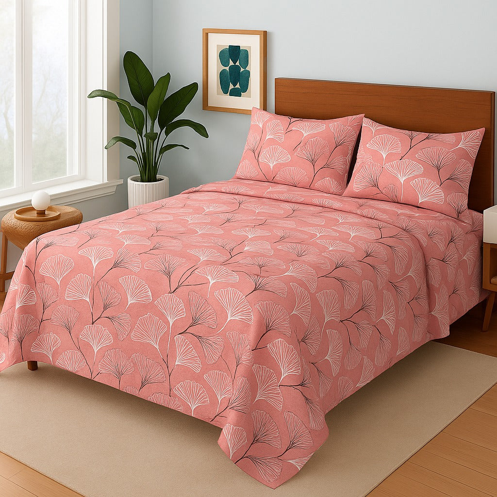 PINK LORETOS - Bedsheet Set