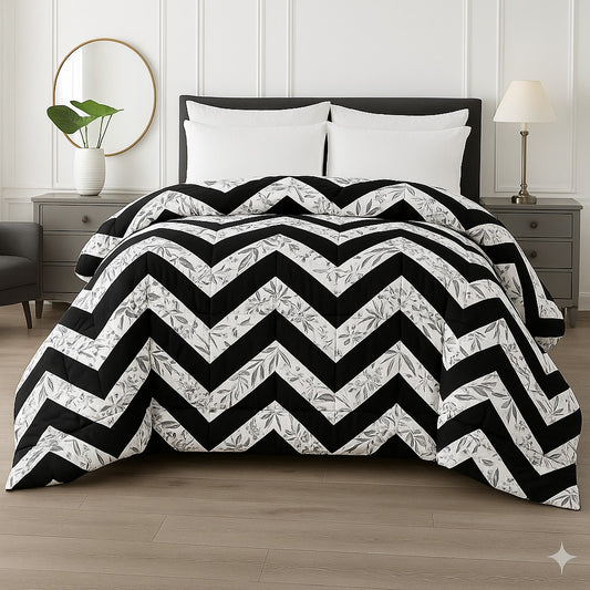 ZIGZAG- ONLY KING SIZE WINTER RAZAI (HEAVY FILLING)