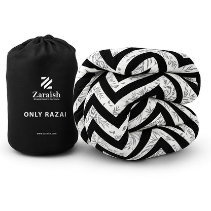 ZIGZAG- ONLY KING SIZE WINTER RAZAI (HEAVY FILLING)