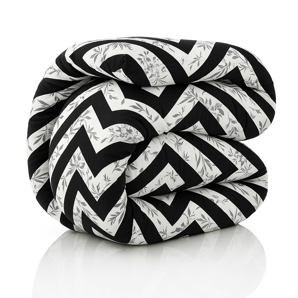 ZIGZAG- ONLY KING SIZE WINTER RAZAI (HEAVY FILLING)