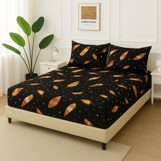 BLACK MAGIC -Fitted Bedsheet Set
