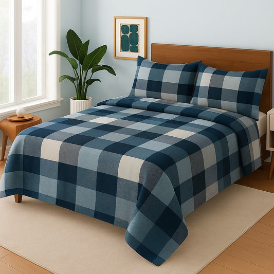 BLUE BOX- Bedsheet Set