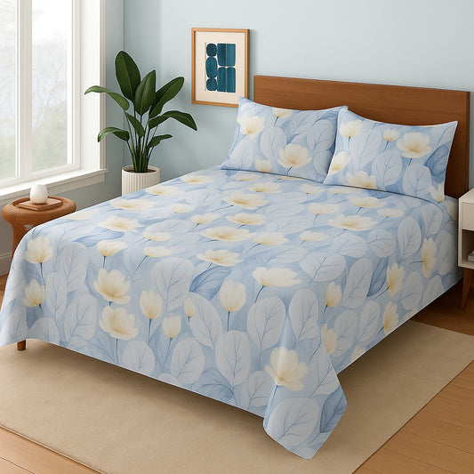 SKY TULIP- Bedsheet Set