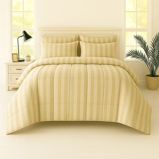 SKIN STRIPE- Premium SUMMER 6pcs Comforter Set