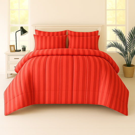 MALTA STRIPE- Premium SUMMER 6pcs Comforter Set