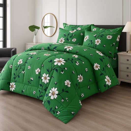 GREENISH -WINTER RAZAI Set (HEAVY FILLING)