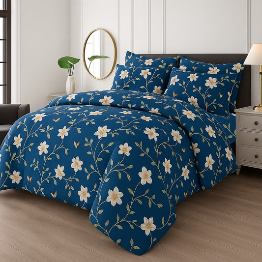 BLUE ASTER-WINTER RAZAI Set (HEAVY FILLING)