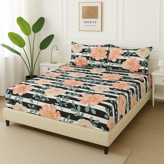 VITERBO -Fitted Bedsheet Set
