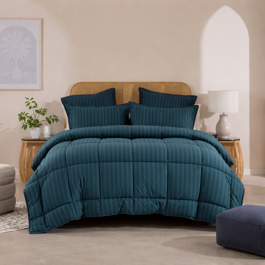 ZINK STRIPE- Premium SUMMER 6pcs Comforter Set
