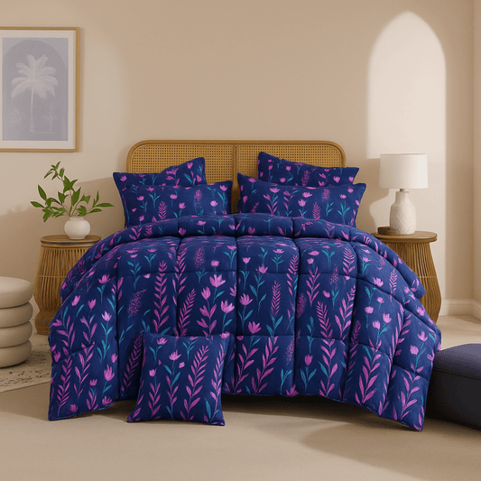 Alektra - 6pcs Comforter Set (Light Filling) - Zaraish.com
