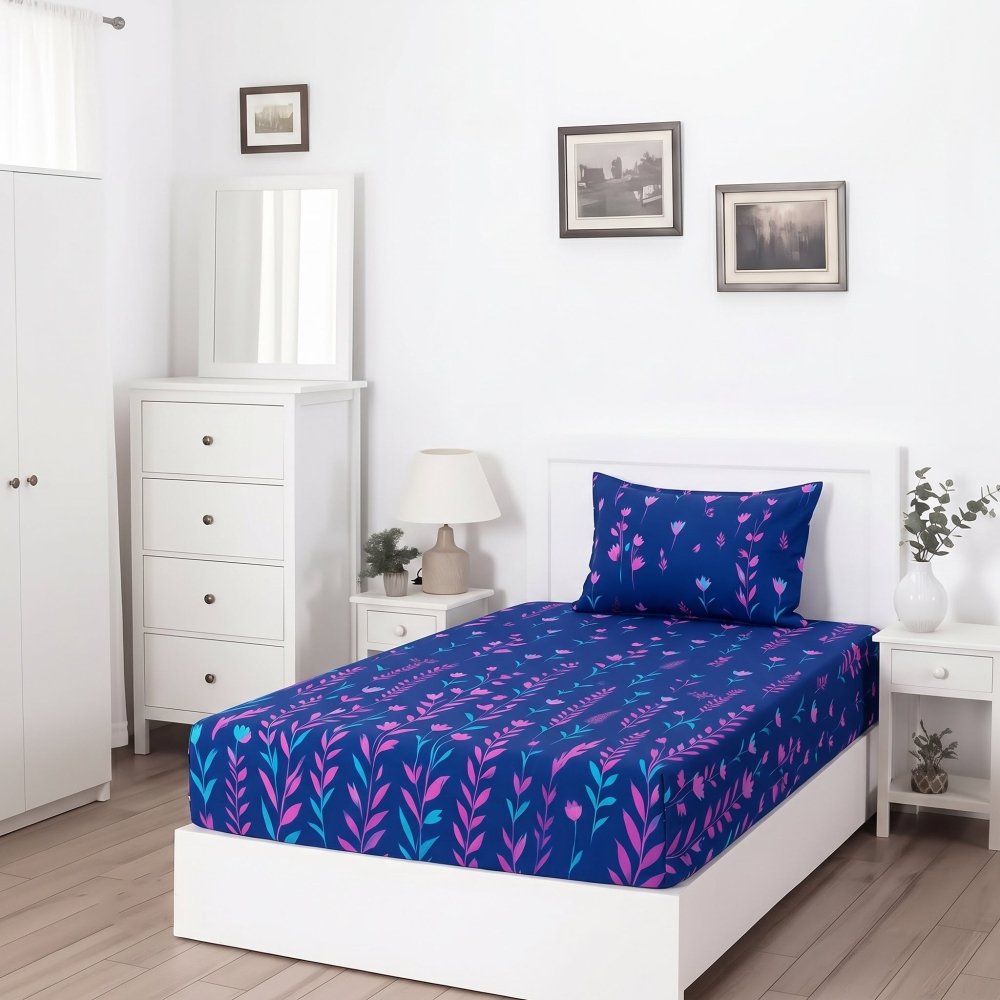 Alektra - SINGLE Fitted Bedsheet Set - Zaraish.com