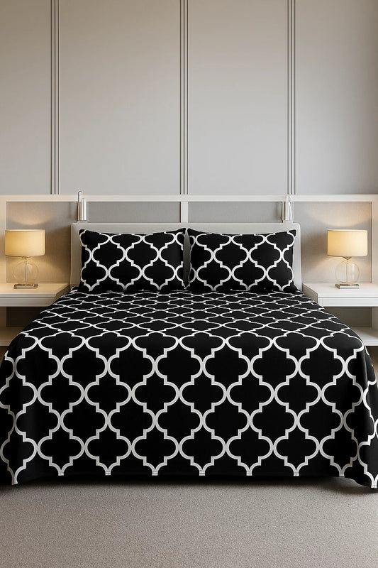 Black daimond- Bedsheet Set