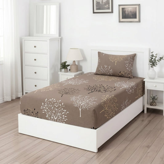 Bislery - SINGLE Fitted Bedsheet Set - Zaraish.com