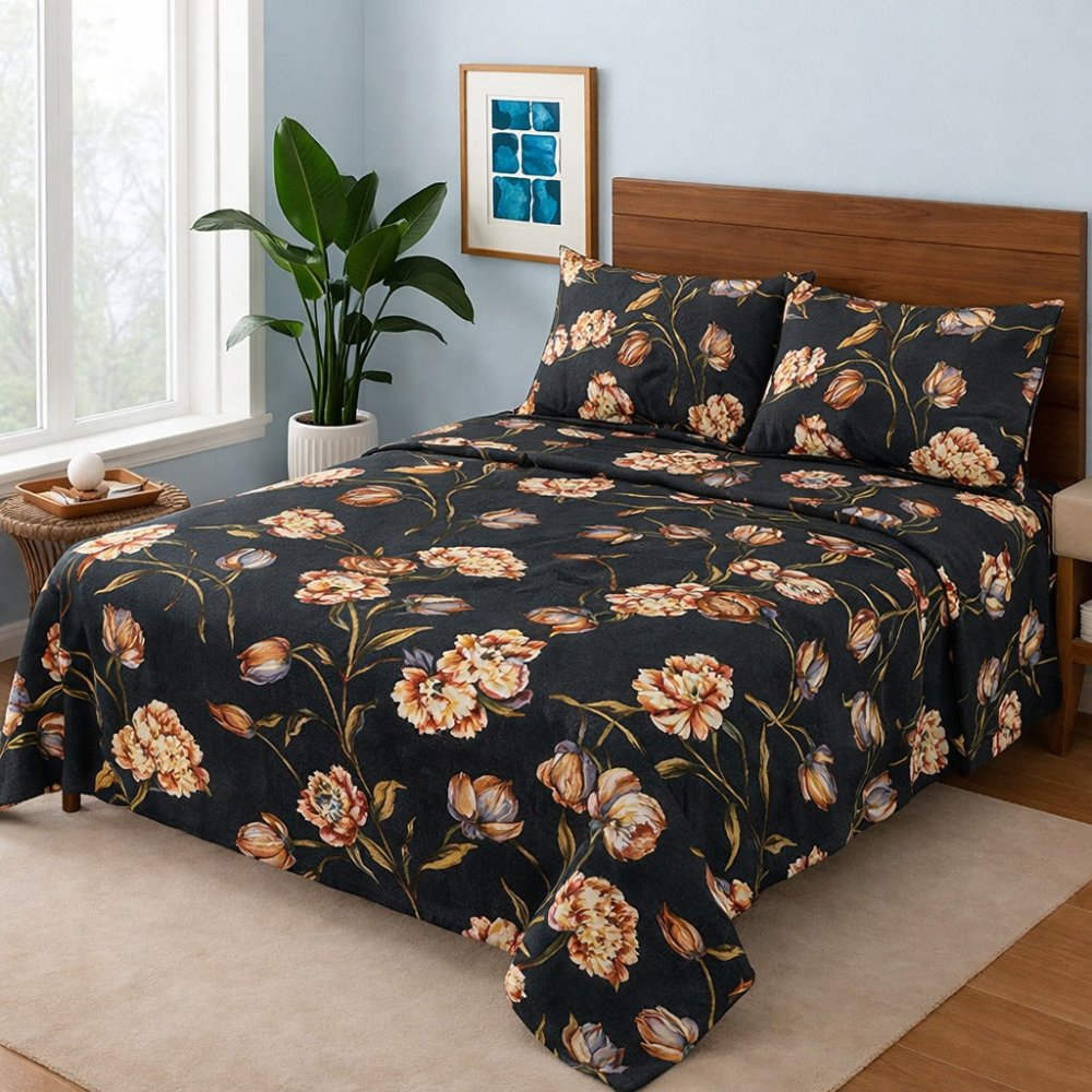 Black Gold - Bedsheet Set - Zaraish.com