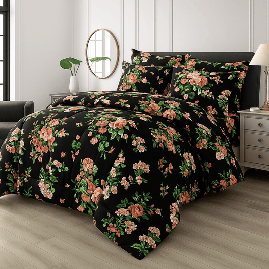 Black Tulip - WINTER RAZAI Set (HEAVY FILLING) - Zaraish.com