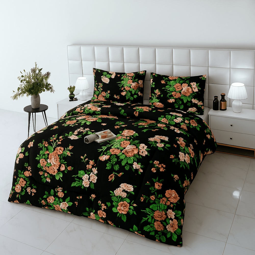 Black Tulip - WINTER RAZAI Set (HEAVY FILLING) - Zaraish.com