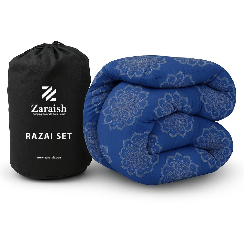 Blue Pyramid - WINTER RAZAI Set (HEAVY FILLING) - Zaraish.com