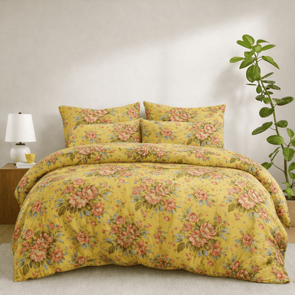 Browny - 6pcs Quilt Cover Set (Without Filling) - Zaraish.com