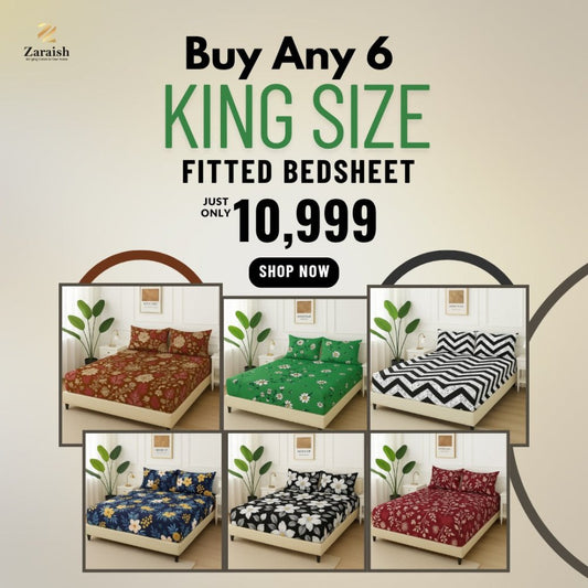 Buy 6 Fitted in Rs 11000 - Zaraish.com