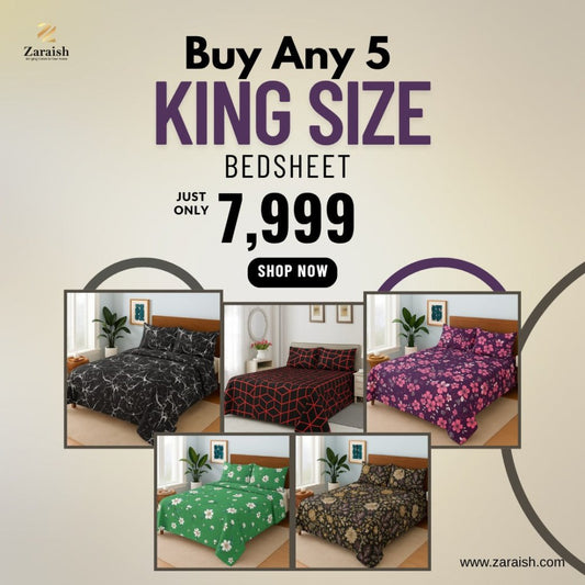 Buy Any 5 FLAT in Rs 7999 - Zaraish.com