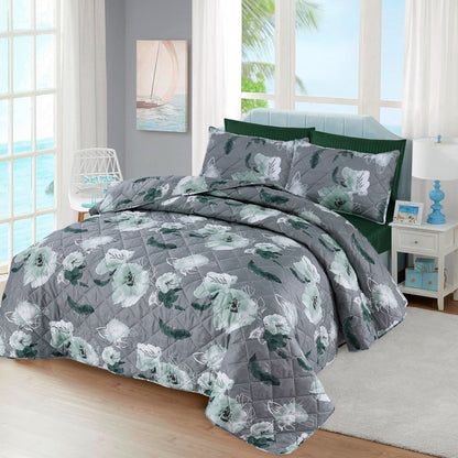 Charlotte - Premium Pure Cotton 6pcs Comforter Set - Zaraish.com