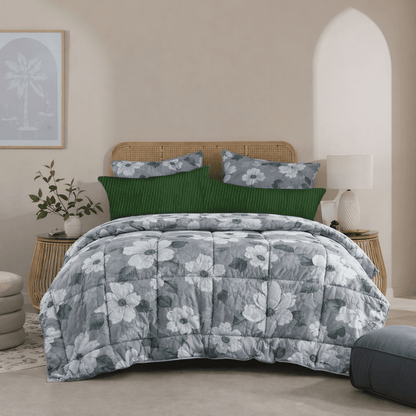 Charlotte - Premium Pure Cotton 6pcs Comforter Set - Zaraish.com