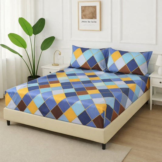 Checkmate - Fitted Bedsheet Set - Zaraish.com