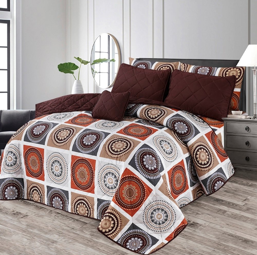 Chess - 7pcs PREMIUM Summer Comforter Set (Light Filling) - Zaraish.com