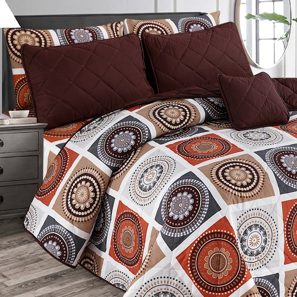 Chess - 7pcs PREMIUM Summer Comforter Set (Light Filling) - Zaraish.com