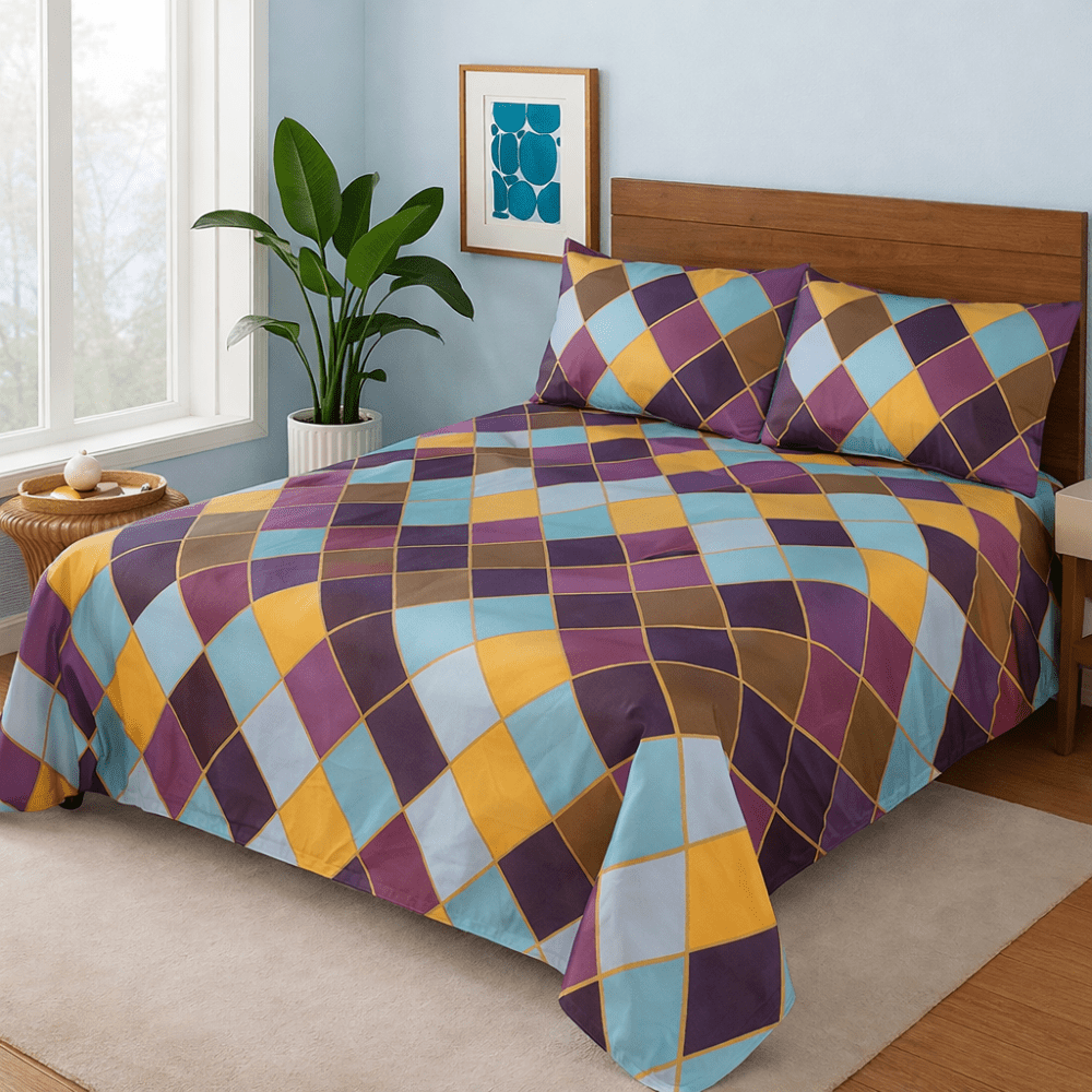 Color Fusion - Bedsheet Set - Zaraish.com