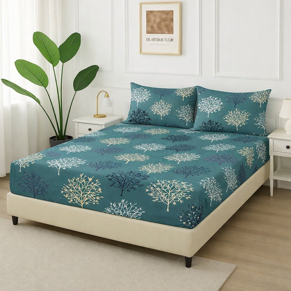 Dahlia - Fitted Bedsheet Set - Zaraish.com